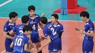 近江、準々決勝で東山に敗退　春高バレー