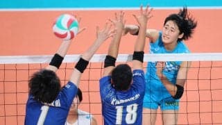 共栄学園はベスト８で力尽きる　１年生の秋本美空「点が取れて自信に。また春高にきたい」／春高バレー