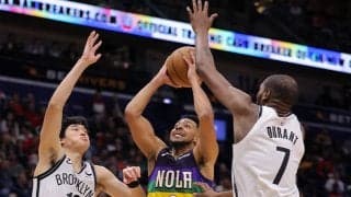 ネッツがペリカンズに逆転勝利…渡邊雄太は約9分の出場ながら3ポイントで貢献