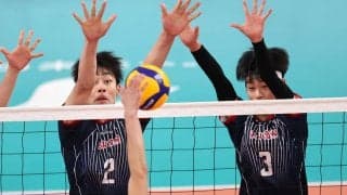 春高バレー準決勝　男子・東山フルセットで力尽きる