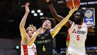 宇都宮が名古屋Dとの激闘制す…エース・比江島慎のフリースローで1点差勝利