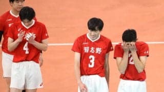 春高バレー　男子・習志野　快進撃は準決で幕