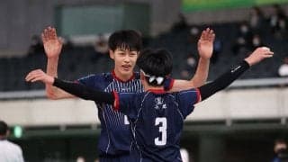 東山はフルセット負け　身長２メートル超の麻野堅斗「ブロックはまだまだだった」／春高バレー