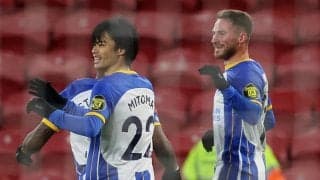 【プレミアリーグ】三笘薫、あわやゴールの決勝アシストに高評価「左サイドからあらゆる問題を引き起こした」