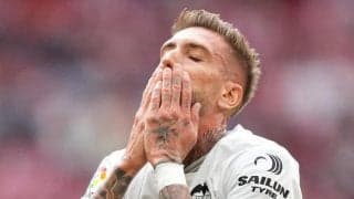 今季加入のバレンシアで輝き取り戻しつつあったカスティジェホ、手首骨折で約2カ月離脱へ