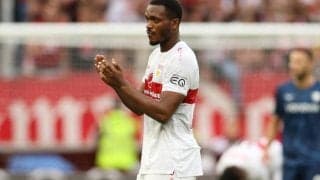 シュツットガルト、DFザガドゥが右足首じん帯断裂で長期離脱へ…