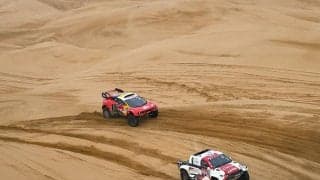 【ダカール・ラリー】9日目　セバスチャン・ローブの逆襲、ステージ8を制す　トヨタのナッサー・アル-アティヤは総合首位堅持　