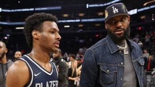 レブロンが共演を望む息子ブロニーに喝「NBAでプレーしたいならもっと努力しろ」