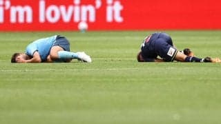 首絞め退場に2度のPK失敗…「コメディをしている」とのAリーグ「歴史的なラスト10分」「史上最もばかげた結末」