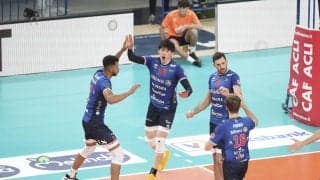 ミラノの石川祐希　18得点をあげ、新年初勝利