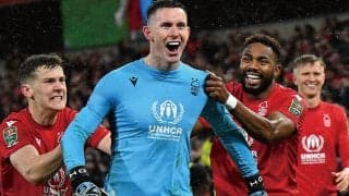 PK2本セーブも… フォレストGKヘンダーソン、EFLカップ準決勝は出場不可か