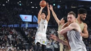 1点差で琉球に勝利した島根の安藤がメディア対応…「僕たちにとって非常に大きな1勝」