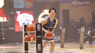 ラストプレーで勝負強さを発揮…スキルズチャレンジ優勝の河村勇輝「ほかの選手との差は3ポイントだけ」