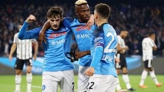 レーティング:ナポリ 5-1 ユベントス《セリエA》