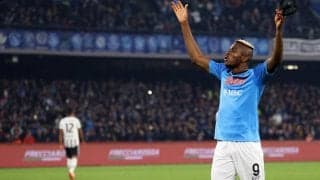 オシムヘン、2得点だけでなく見事な回転アッパーでもユーベMFをKO