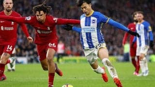 躍動の三笘薫が先制点アシスト！　ブライトンが不調リバプールに3発快勝！《プレミアリーグ》