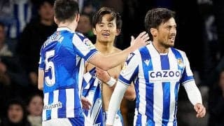 バスクダービーデビューの久保建英がゴラッソにPK＆退場誘発の圧巻輝き！　快勝ソシエダがリーグ4連勝《ラ・リーガ》