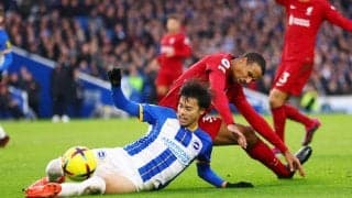 「終始脅威であり続けた」三笘薫がチーム最高タイの高評価、リバプールのイングランド代表DFを翻弄「何度も自分の影を追いかけさせた」