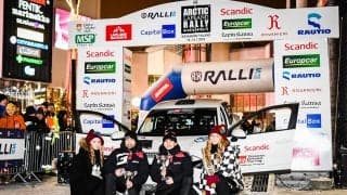 アークティック：TGR WRCチャレンジプログラムの大竹直生がクラス2位、ヘイキ・コバライネンは「難しいラリーだった」