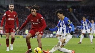 【プレミアリーグ】リバプール相手に躍動の三笘薫、週間ベストイレブン選出「本物の脅威となった」