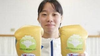 入江聖奈「カエルはラブリーで尊い」。ボクシング継続を望む声にもキッパリ「きつい練習するのは私なんで」