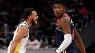 ウォリアーズ戦で高確率にショットを沈めた八村塁「シュートタッチは良かった」