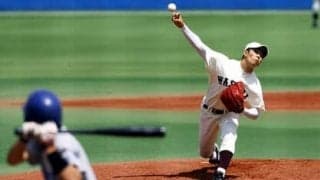 1年生開幕投手・斎藤佑樹が衝撃の神宮デビュー。初登板初勝利も「大学野球のレベルの高さを痛感させられた」