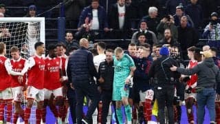 試合終了後にアーセナルGKを蹴った男は35歳…暴行と侵入の罪で起訴