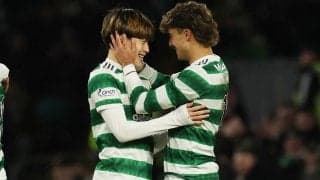 「これはお手上げ」「ラインを破壊した」古橋亨梧が衝撃的な2ゴール！ ラインブレイカーぶりに現地ファンも興奮「日本人選手に感謝する」