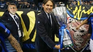 スーペル・コッパ連覇のインテル、インザーギ監督「素晴らしい試合をした選手たちに感謝」