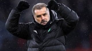 「久々に燃えていた」ポステコグルー監督が圧巻2ゴールの古橋亨梧を称賛、チームも称える「選手たちのおかげだ」