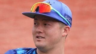 侍J牧秀悟の自主トレに珍物体「怖い」　強烈すぎる存在感にファン動揺「なんなんだよ」