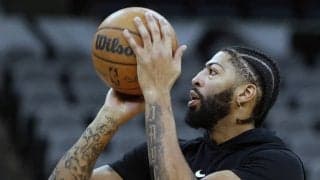 昨年12月中旬から右足のストレス損傷で欠場中のアンソニー・デイビスが来週末に復帰か