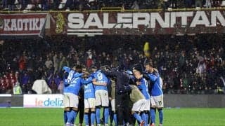 冬の王者ナポリ、シーズン前半戦で勝ち点50到達は3クラブ目の快挙