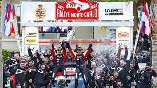 【WRC】2023年開幕戦1-2フィニッシュに「蒲郡をモンテカルロに」と豊田章男社長がメッセージ