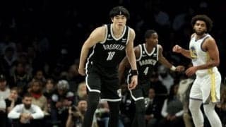 アービングの活躍でネッツがウォリアーズに逆転勝利…渡邊はレイアップで得点を記録