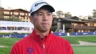 中島啓太「難しいコースと向き合って戦う」　ファーマーズインシュランスOPへ意気込み