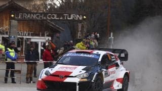 WRCモンテカルロ：勝田貴元、モンテカルロで総合6位を獲得