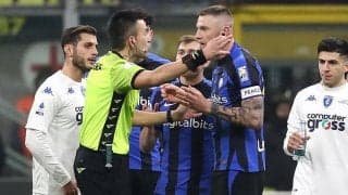 シュクリニアル退場で厳しい一戦に…チャルハノールは判定に不満「あのようなミスは許されない」