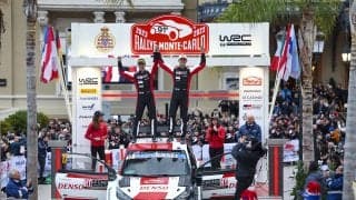 WRCモンテカルロ：セバスチャン・オジエがラリーモンテカルロ最多記録の9勝目を獲得