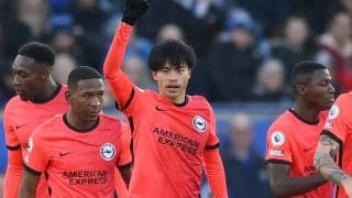 「まさに圧巻だった」スーパーゴールの三笘薫が快挙！ 2週連続でプレミアリーグベスト11選出、元イングランド代表FWも脱帽