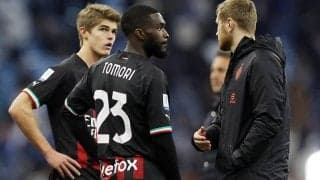 ラツィオ戦で負傷交代のトモリ、インテルとのダービー欠場濃厚