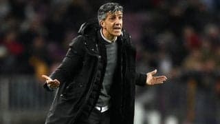 「追いつく可能性が明確にあった」数的不利、ケガ人多数で善戦したソシエダ、指揮官は決定機逸を悔やむ「望んでいたのは勝利」