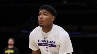 八村塁がレイカーズデビュー！ アンソニー・デイビスとともに第1Qから途中出場