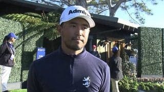 小平智「貯金ができて良かった」　ノースコースで「68」を記録