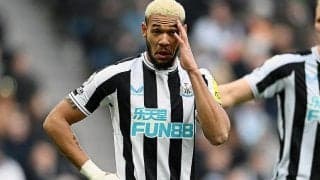 飲酒運転で起訴のニューカッスルMFジョエリントンに12カ月の運転禁止処分