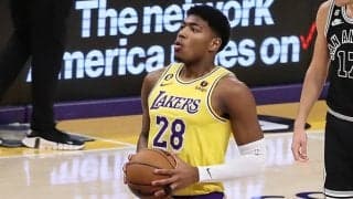 レイカーとなった八村塁が無事デビュー…「今日はずっとワクワク感がありました」