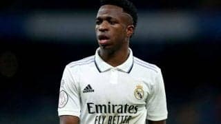 「社会の恥だ」アトレティコファンがレアルFWヴィニシウスを“首吊り人形”に…ヴィニシウスはお返しのゴール