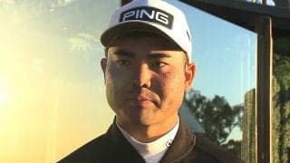 蟬川泰果、2イーグルで予選通過「ホッとしている」　3日目は「思い切ってプレーする」