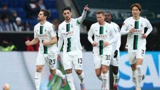 板倉フル出場のボルシアMGがホッフェンハイムに4発快勝！《ブンデスリーガ》